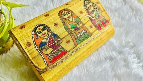 Tussar Madhubani Clutches - Image 3