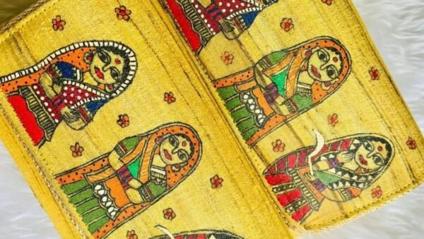 Tussar Madhubani Clutches - Image 2