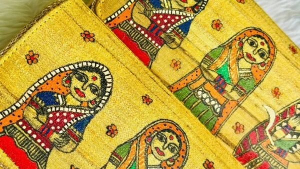 Tussar Madhubani Clutches - Image 5