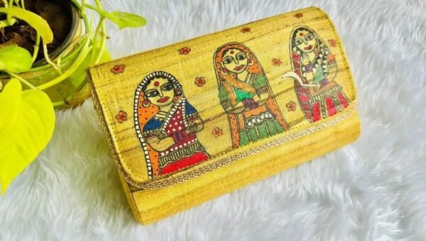 Tussar Madhubani Clutches - Image 4
