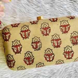 Bagru Clutch Bag